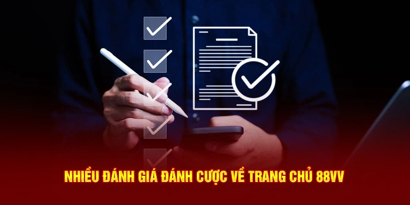 đánh giá trang chủ 88vv